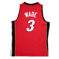 Dwyane Wade Miami Heat NBA Mitchell & Ness Men Red 2005-06 Hardwood Classics Swingman Jersey product image 1, provided for