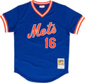 Dwight Gooden New York Mets MLB Mitchell & Ness Men Royal Blue 1986 Authentic BP Jersey product image 1, provided for visual