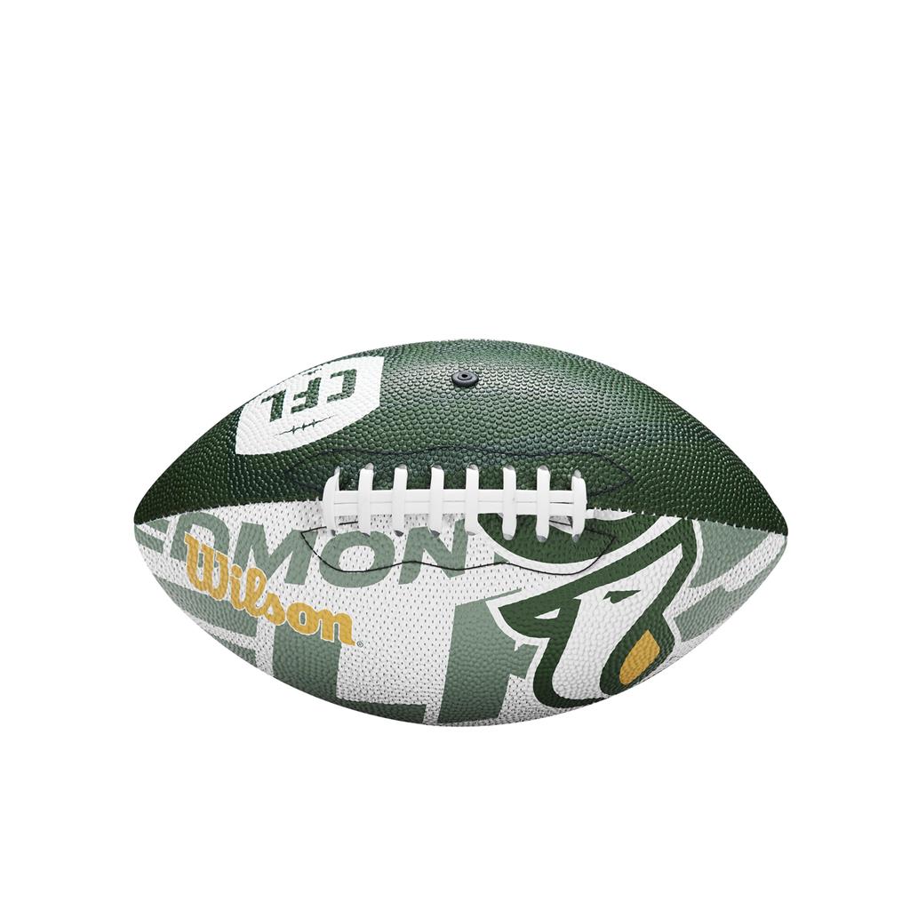Edmonton Elks CFL Wilson Wraparound Mini Football product image 3, provided for visual reference and product detail review