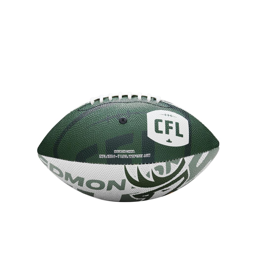 Edmonton Elks CFL Wilson Wraparound Mini Football product image 2, provided for visual reference and product detail review