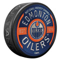 Edmonton Oilers NHL Gear Trimflexx Hockey Puck product image 1, provided for visual reference and product detail review