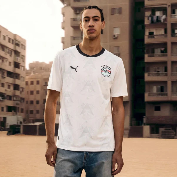 Egypt National Team FIFA Puma Men White 2026 Away Replica Jersey product image 4, provided for visual reference and product