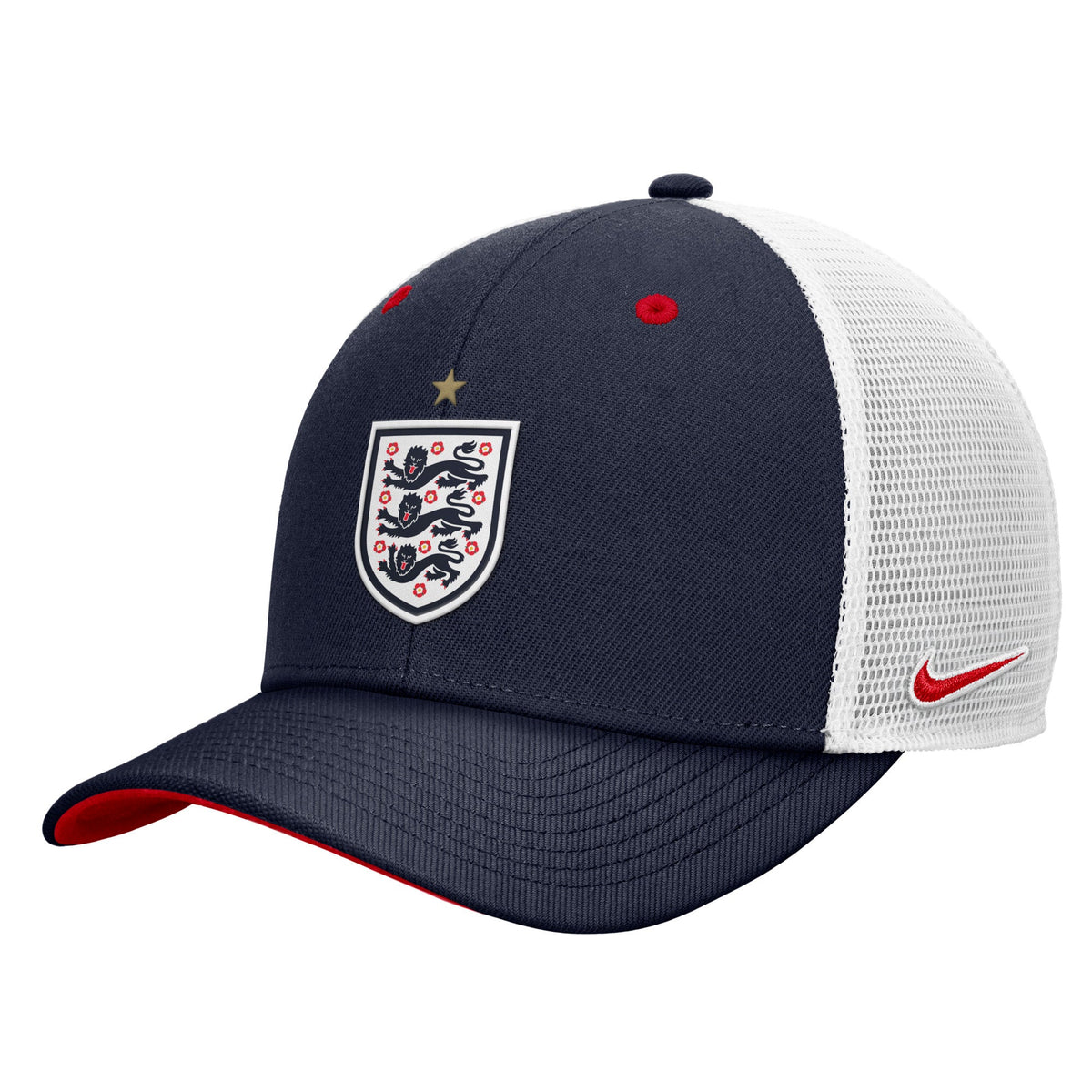 England National Team FIFA Nike Men Navy Trucker Adjustable Hat product image 1, provided for visual reference and product