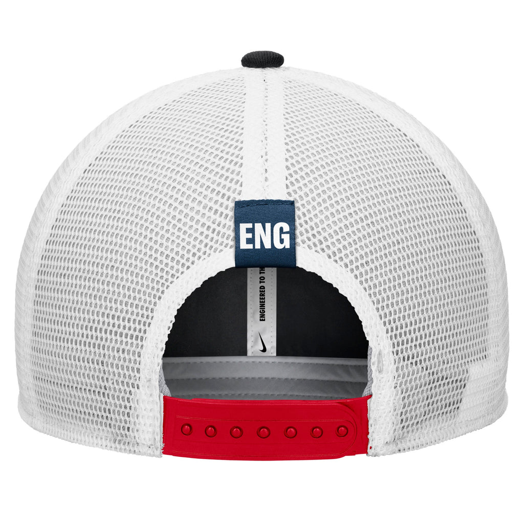 England National Team FIFA Nike Men Navy Trucker Adjustable Hat product image 2, provided for visual reference and product
