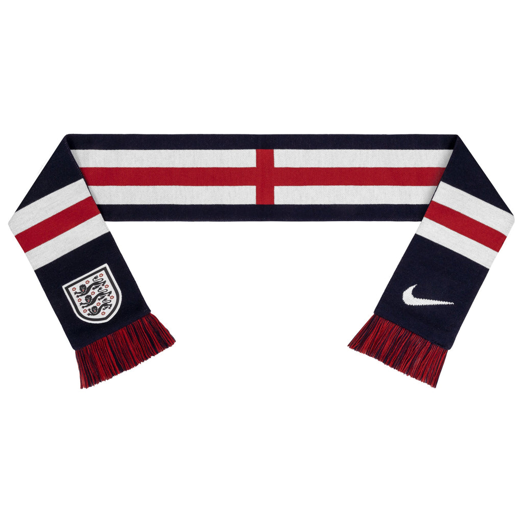 England National Team FIFA Nike Navy Local Verbiage Scarf product image 2, provided for visual reference and product detail