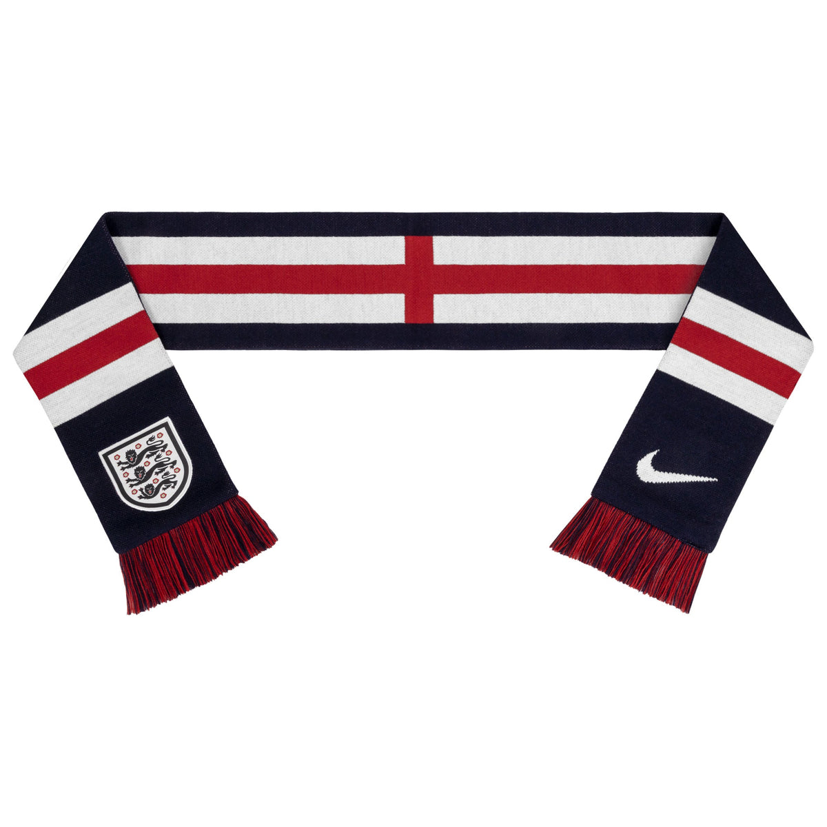 England National Team FIFA Nike Navy Local Verbiage Scarf product image 2, provided for visual reference and product detail