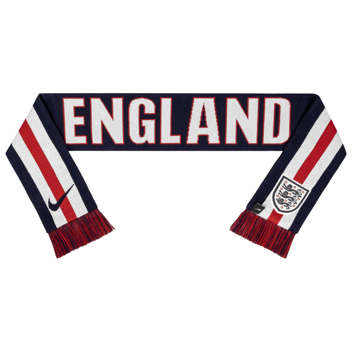England National Team FIFA Nike Navy Local Verbiage Scarf product image 1, provided for visual reference and product detail