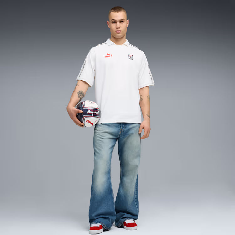 England Puma Men White King Fanpack Jersey product image 5, provided for visual reference and product detail review