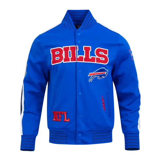 Buffalo Bills NFL Pro Standard Game Day Men Double Knit Jacket product image 1, provided for visual reference and product