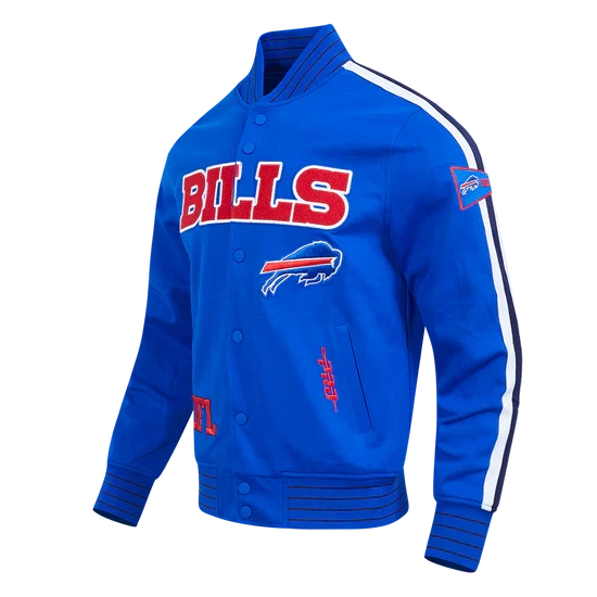 Buffalo Bills NFL Pro Standard Game Day Men Double Knit Jacket product image 3, provided for visual reference and product