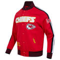 Kansas City Chiefs NFL Pro Standard Game Day Men Double Knit Jacket product image 1, provided for visual reference and