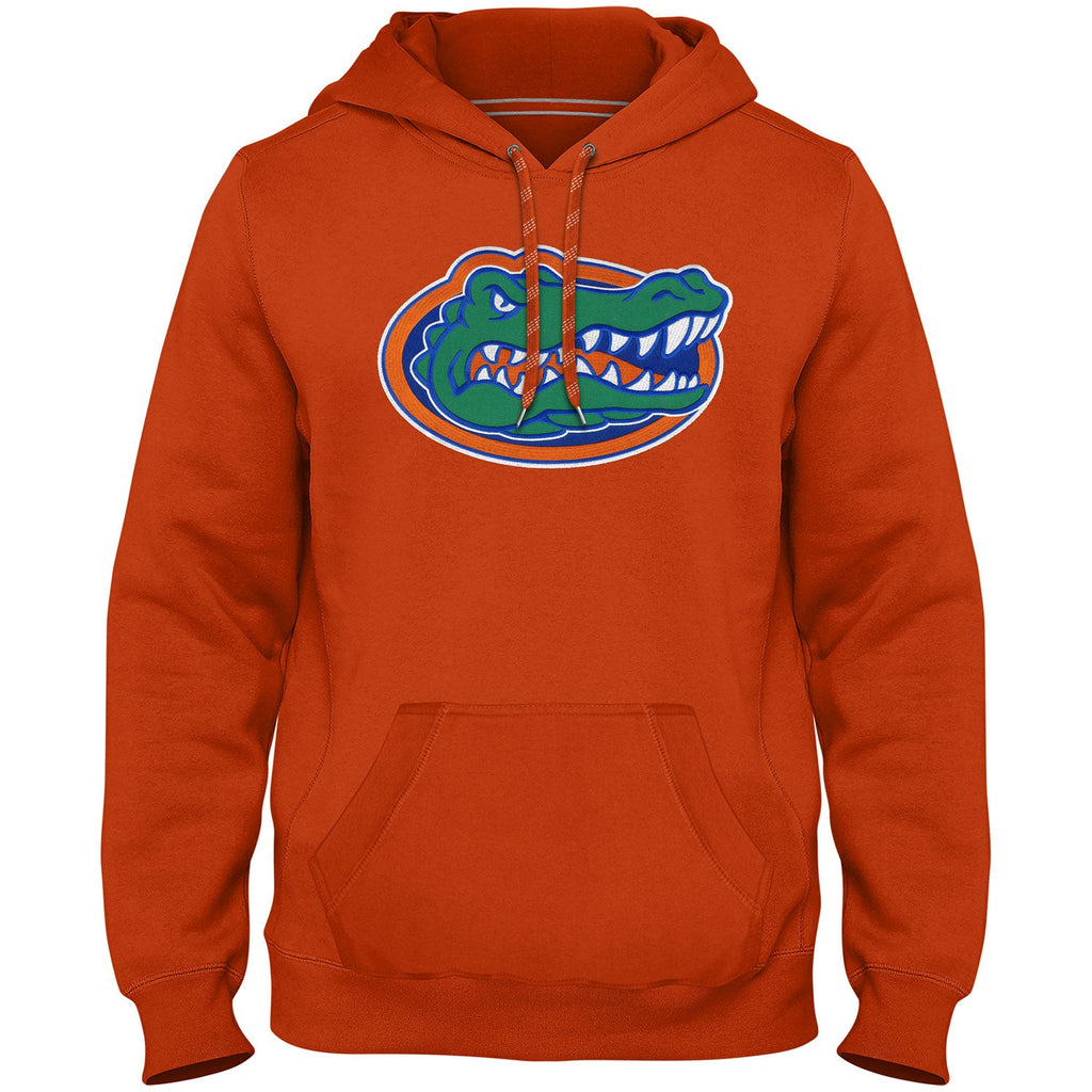 Florida Gators NCAA Bulletin Men Orange Express Twill Logo Hoodie product image 1, provided for visual reference and product