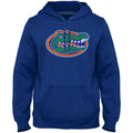 Florida Gators NCAA Bulletin Men Royal Express Twill Logo Hoodie product image 1, provided for visual reference and product
