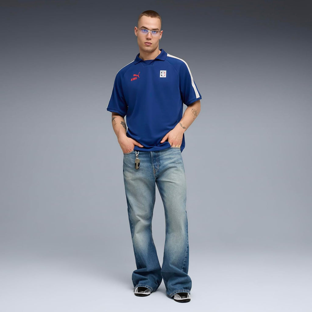 France Puma Men Navy King Fanpack Jersey product image 5, provided for visual reference and product detail review