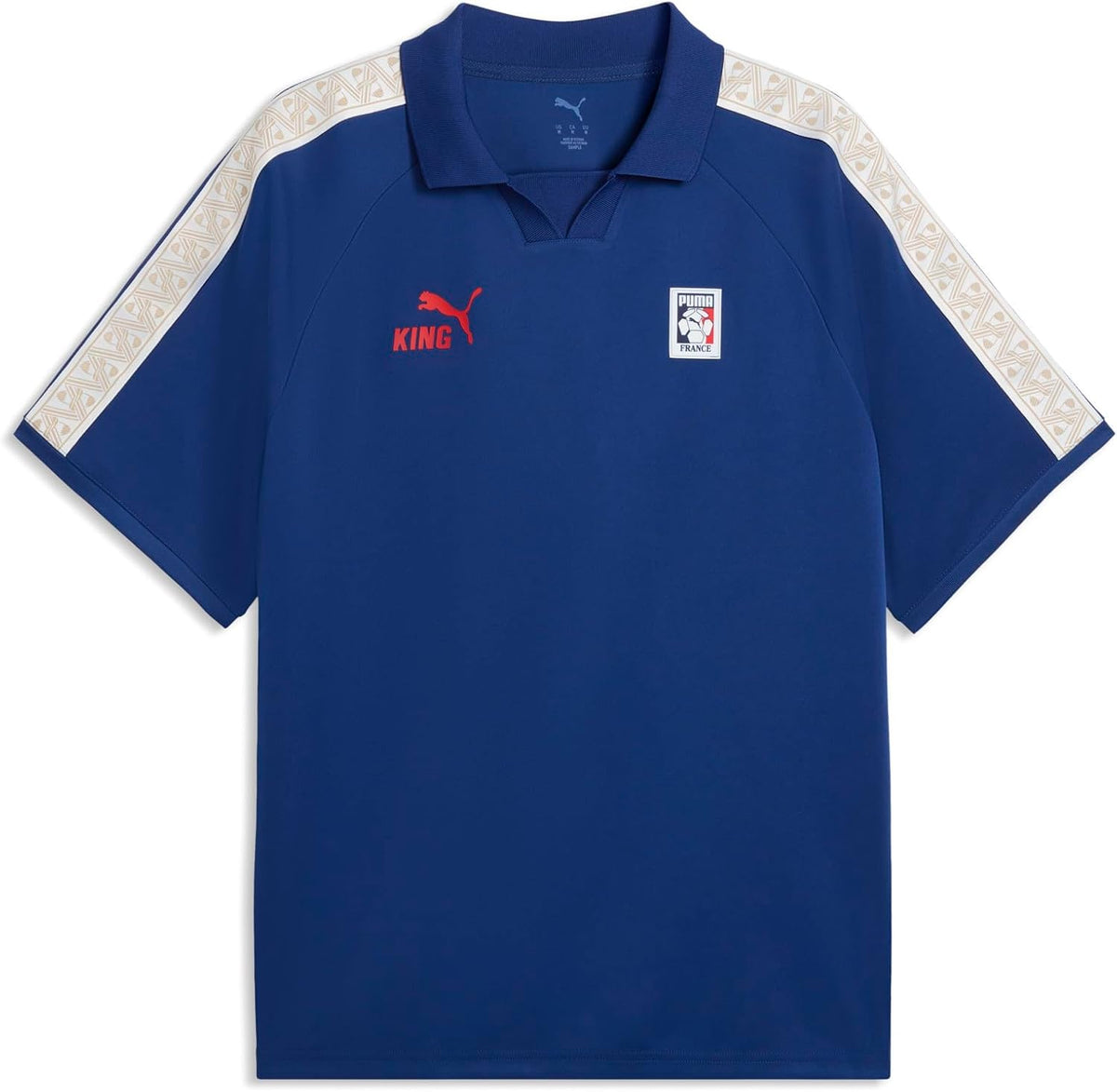 France Puma Men Navy King Fanpack Jersey product image 1, provided for visual reference and product detail review
