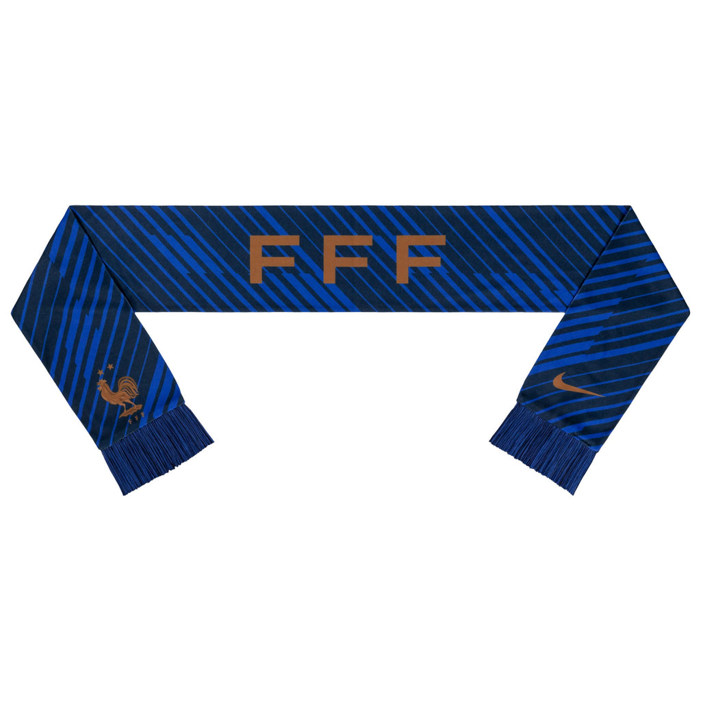 France National Team FIFA Nike Navy Scarf product image 2, provided for visual reference and product detail review
