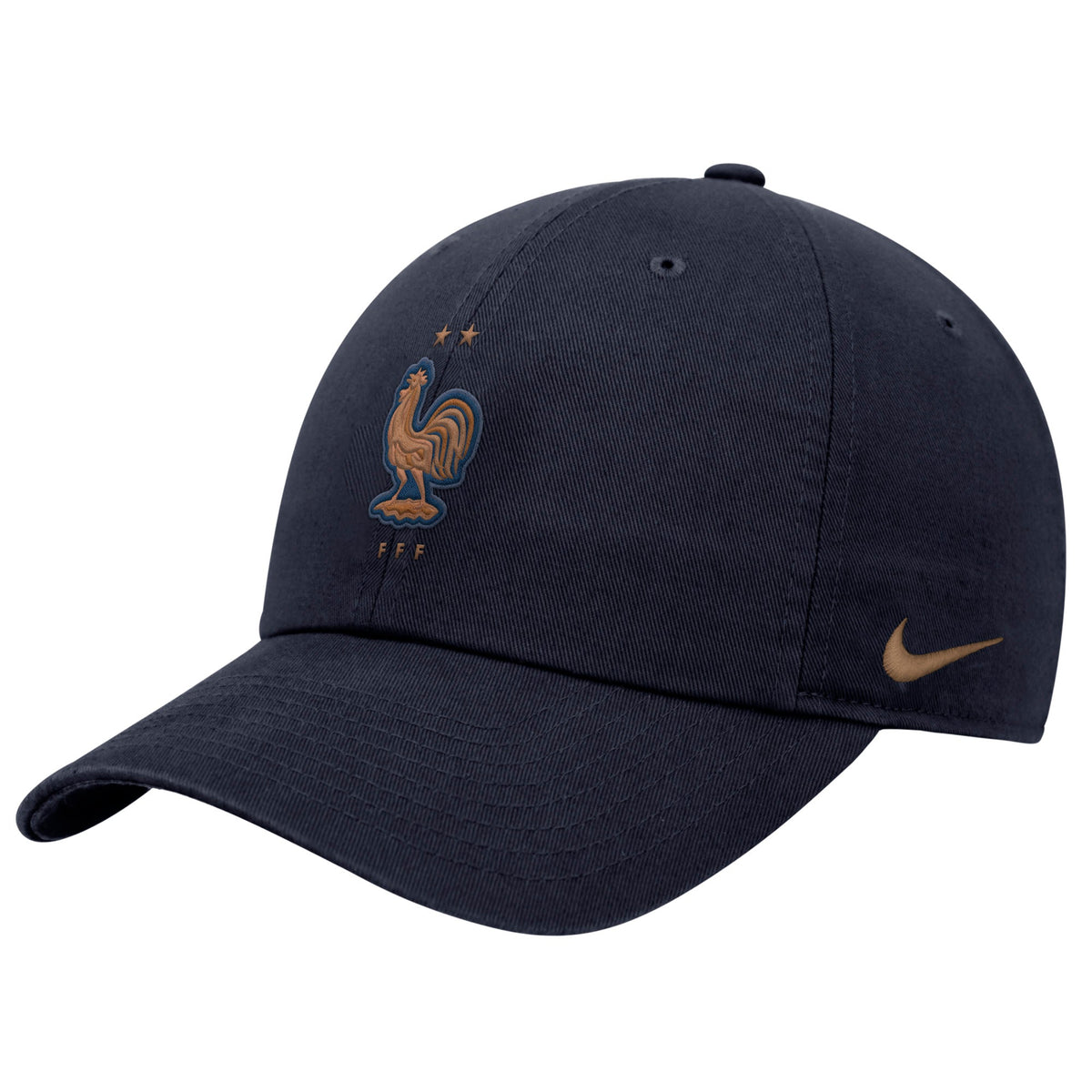 France National Team FIFA Nike Men Navy Club Adjustable Hat product image 1, provided for visual reference and product