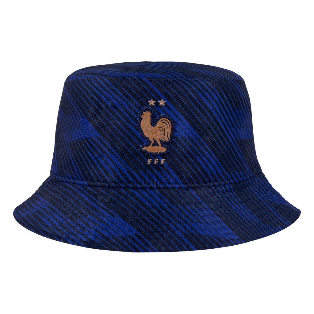France National Team FIFA Nike Men Navy Reversible Apex Bucket Hat product image 1, provided for visual reference and