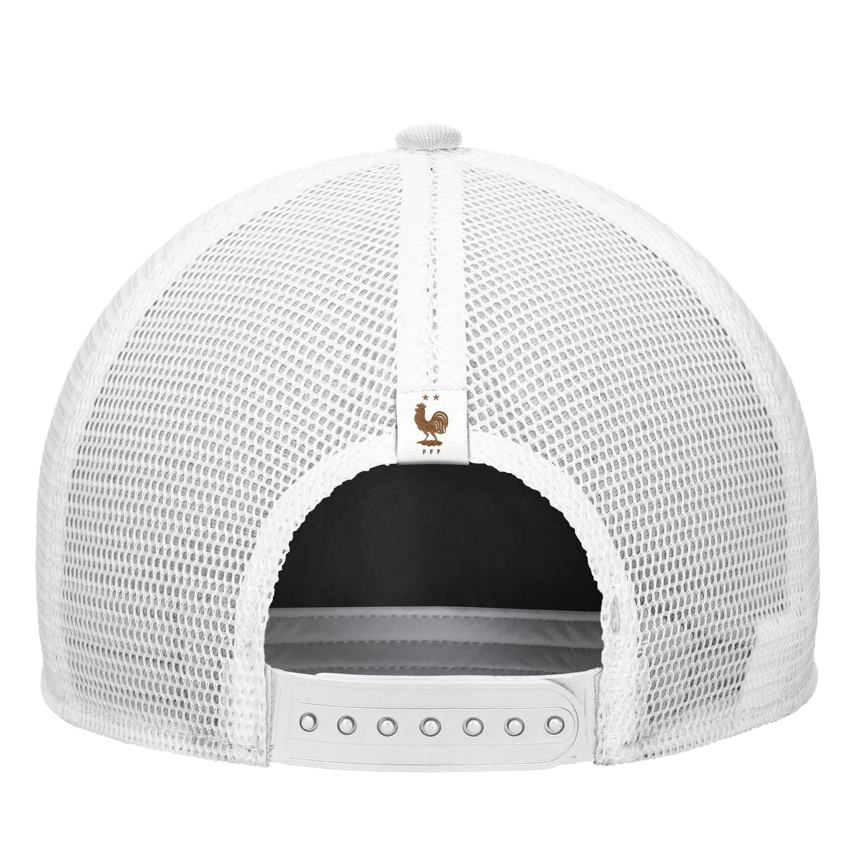 France National Team FIFA Nike Men White Rise Rope Trucker Adjustable Hat product image 2, provided for visual reference and