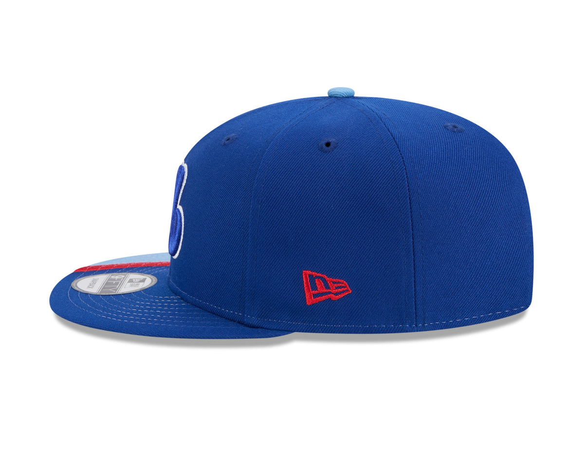 Gary Carter Montreal Expos MLB New Era Men Royal Blue/Light Blue 9Fifty Name & Number Snapback product image 5, provided for