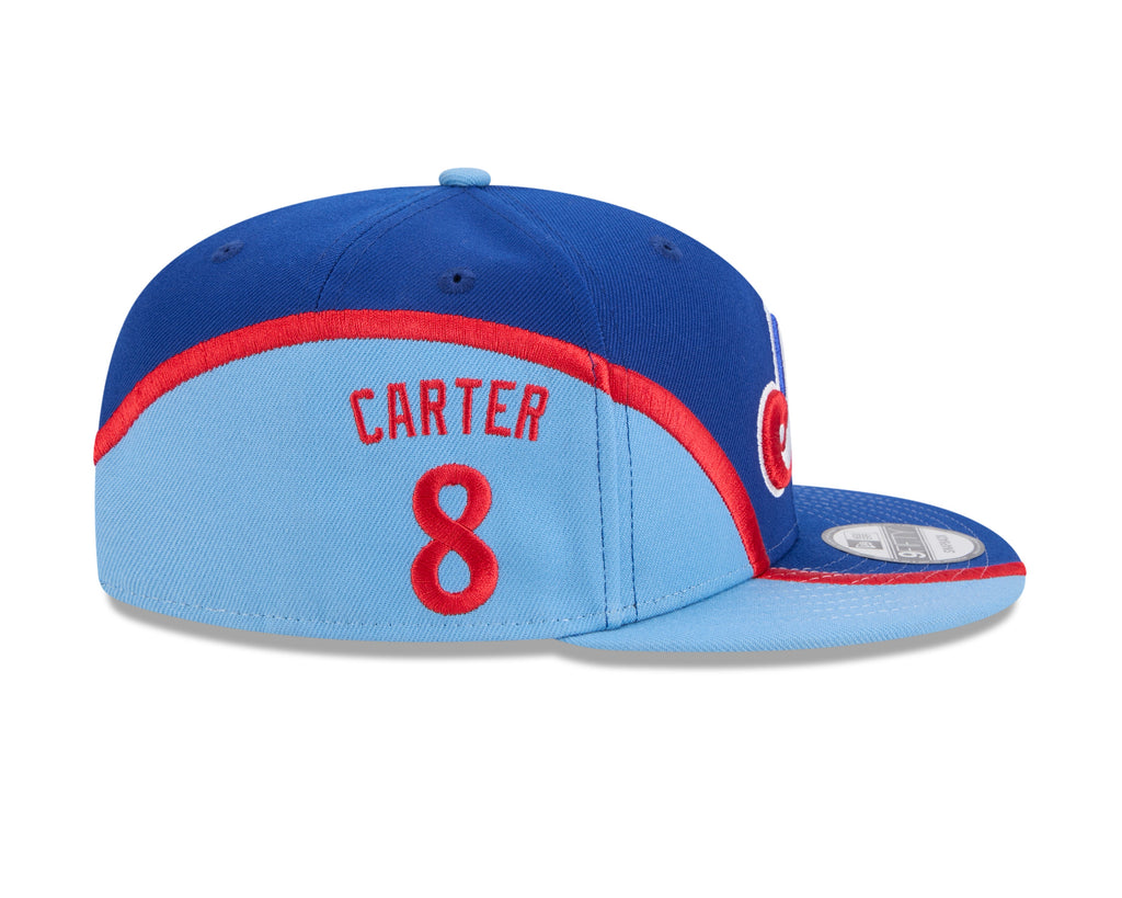 Gary Carter Montreal Expos MLB New Era Men Royal Blue/Light Blue 9Fifty Name & Number Snapback product image 6, provided for