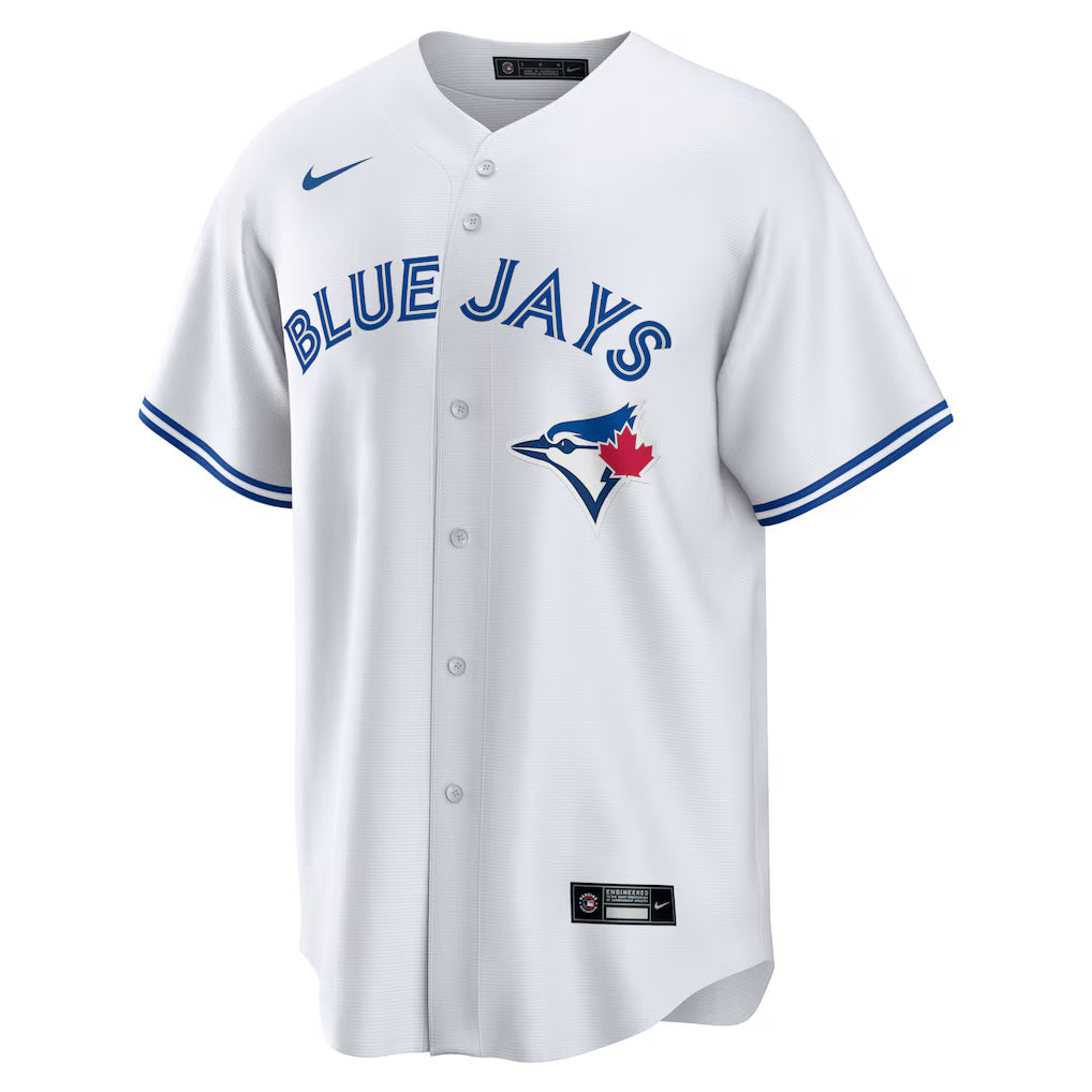 George Springer Toronto Blue Jays MLB Nike Men White Home Replica Jersey product image 2, provided for visual reference and
