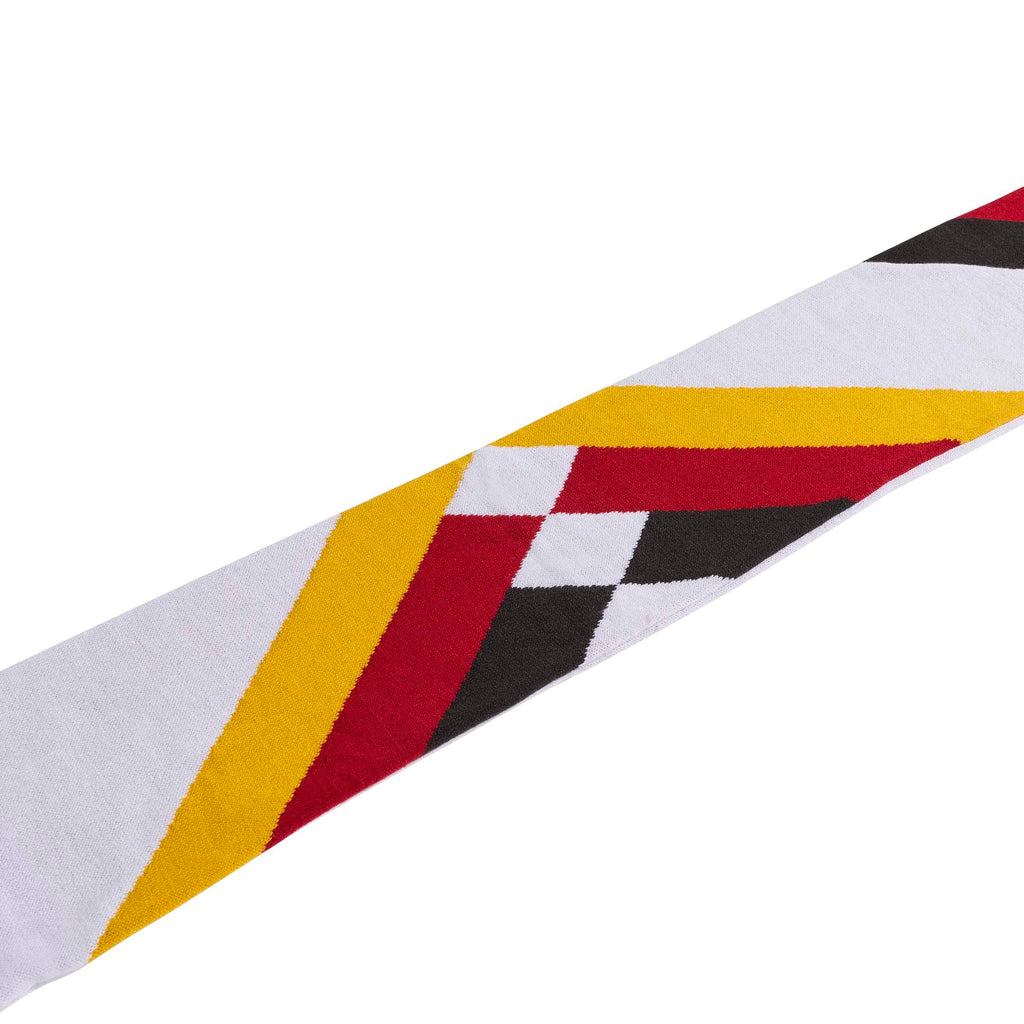 Germany National Team Adidas White Soccer Scarf product image 2, provided for visual reference and product detail review