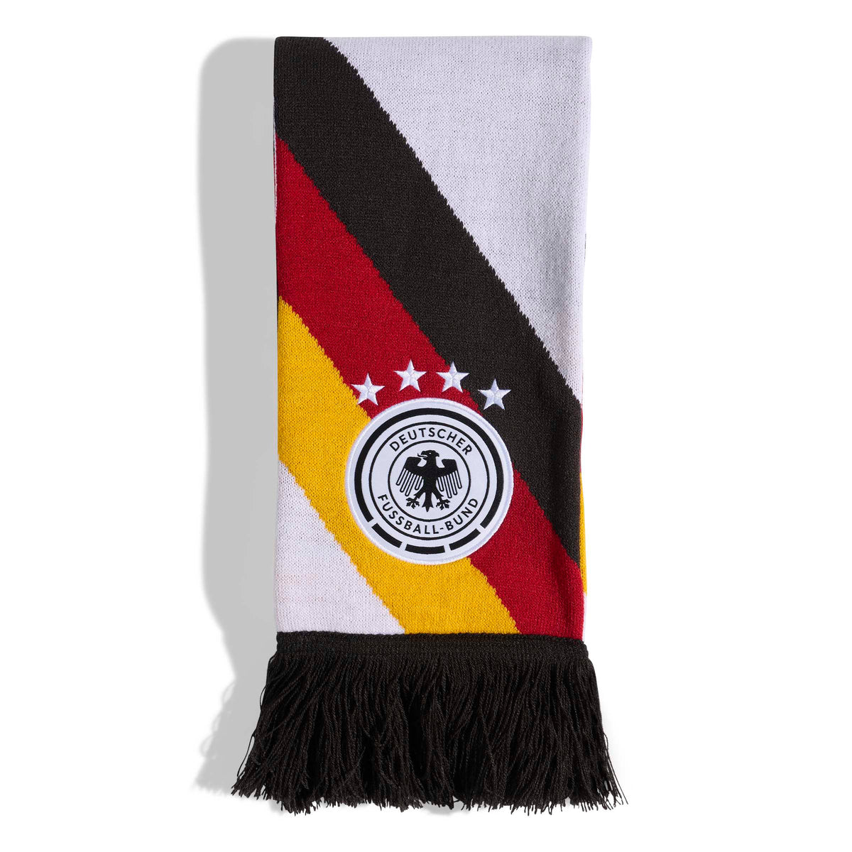 Germany National Team Adidas White Soccer Scarf product image 1, provided for visual reference and product detail review
