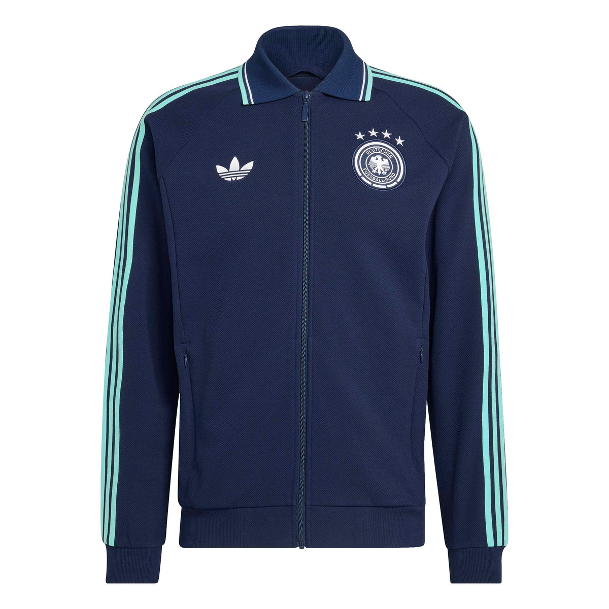 Germany National Team FIFA Adidas Men Navy Anthem Jacket product image 7, provided for visual reference and product detail