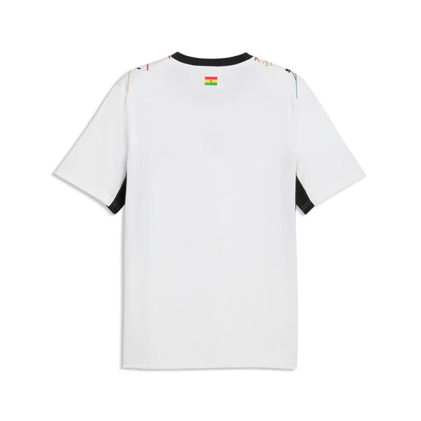 Ghana National Team FIFA Puma Men White 2026 Home Replica Jersey product image 2, provided for visual reference and product