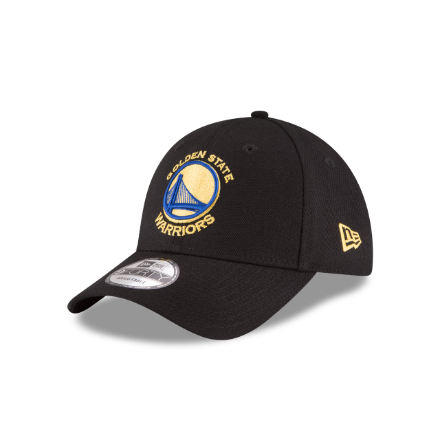 Golden State Warriors NBA New Era Men Black 9Forty The League Adjustable Hat product image 1, provided for visual reference