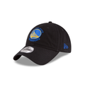 Golden State Warriors NBA New Era Men Black 9Twenty Core Classic Adjustable Hat product image 1, provided for visual