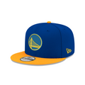 Golden State Warriors NBA New Era Men Royal Blue/Gold 9Fifty Two Tone Snapback product image 1, provided for visual