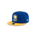 Golden State Warriors NBA New Era Youth Royal/Yellow 9Fifty Two Tone Snapback product image 1, provided for visual reference