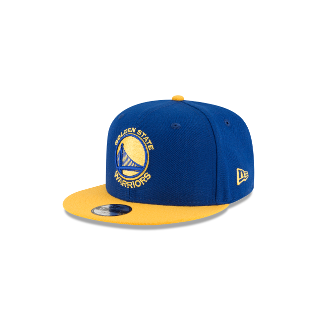 Golden State Warriors NBA New Era Youth Royal/Yellow 9Fifty Two Tone Snapback product image 1, provided for visual reference