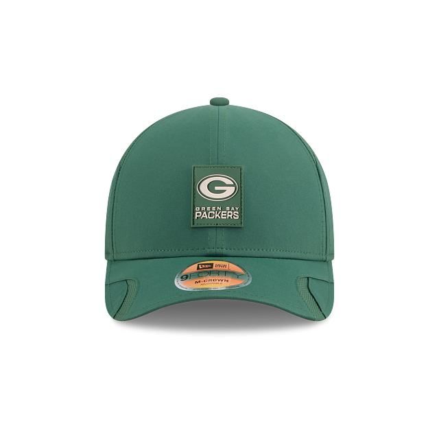 Green Bay Packers NFL New Era Men Green 9Forty 2025 Sideline M-Crown Snapback product image 3, provided for visual reference