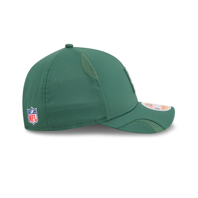 Green Bay Packers NFL New Era Men Green 9Forty 2025 Sideline M-Crown Snapback product image 6, provided for visual reference