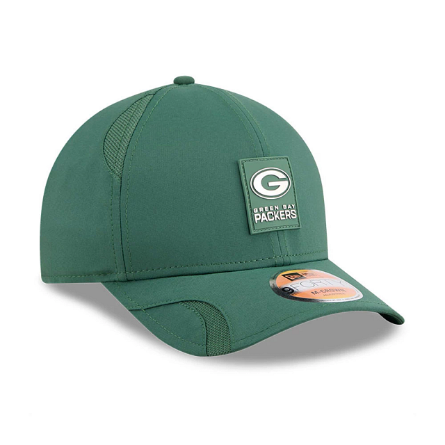 Green Bay Packers NFL New Era Men Green 9Forty 2025 Sideline M-Crown Snapback product image 4, provided for visual reference