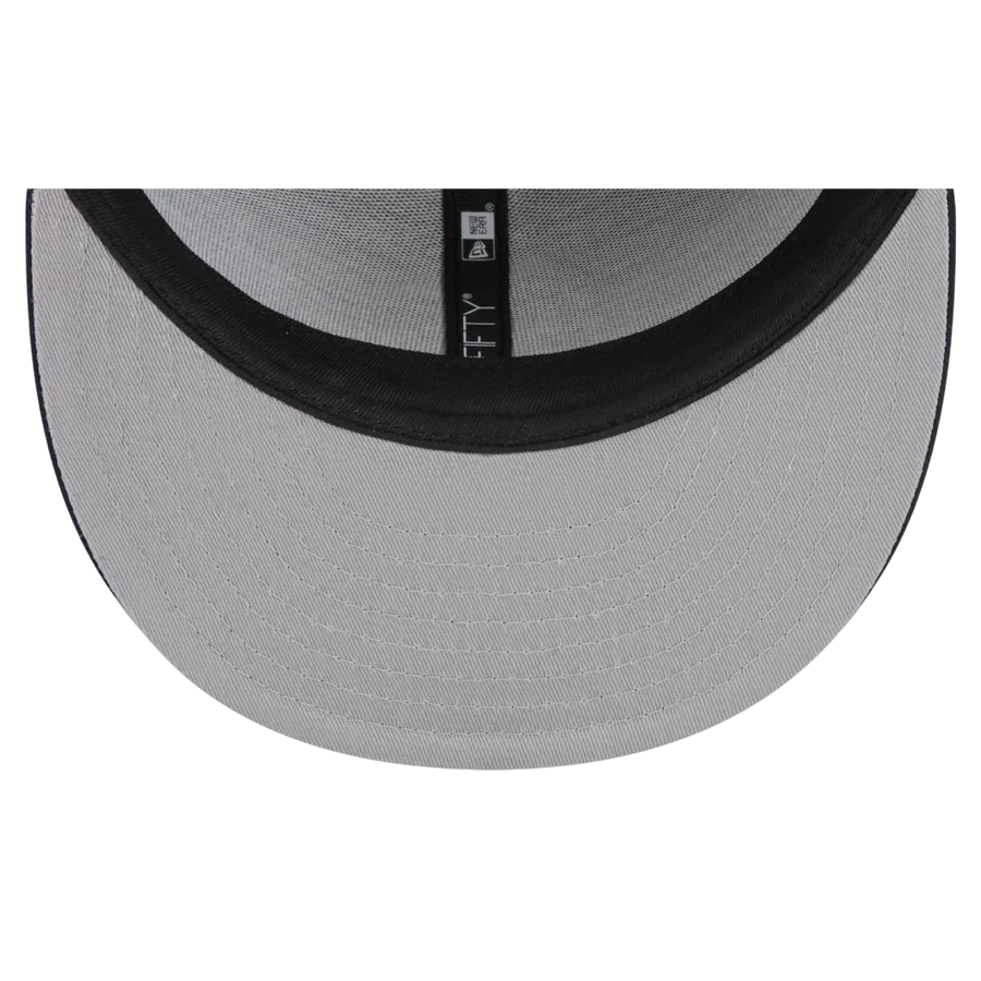 Brooklyn Dodgers MLB New Era Men Grey/Royal Blue 9Fifty Evergreen Snapback product image 4, provided for visual reference