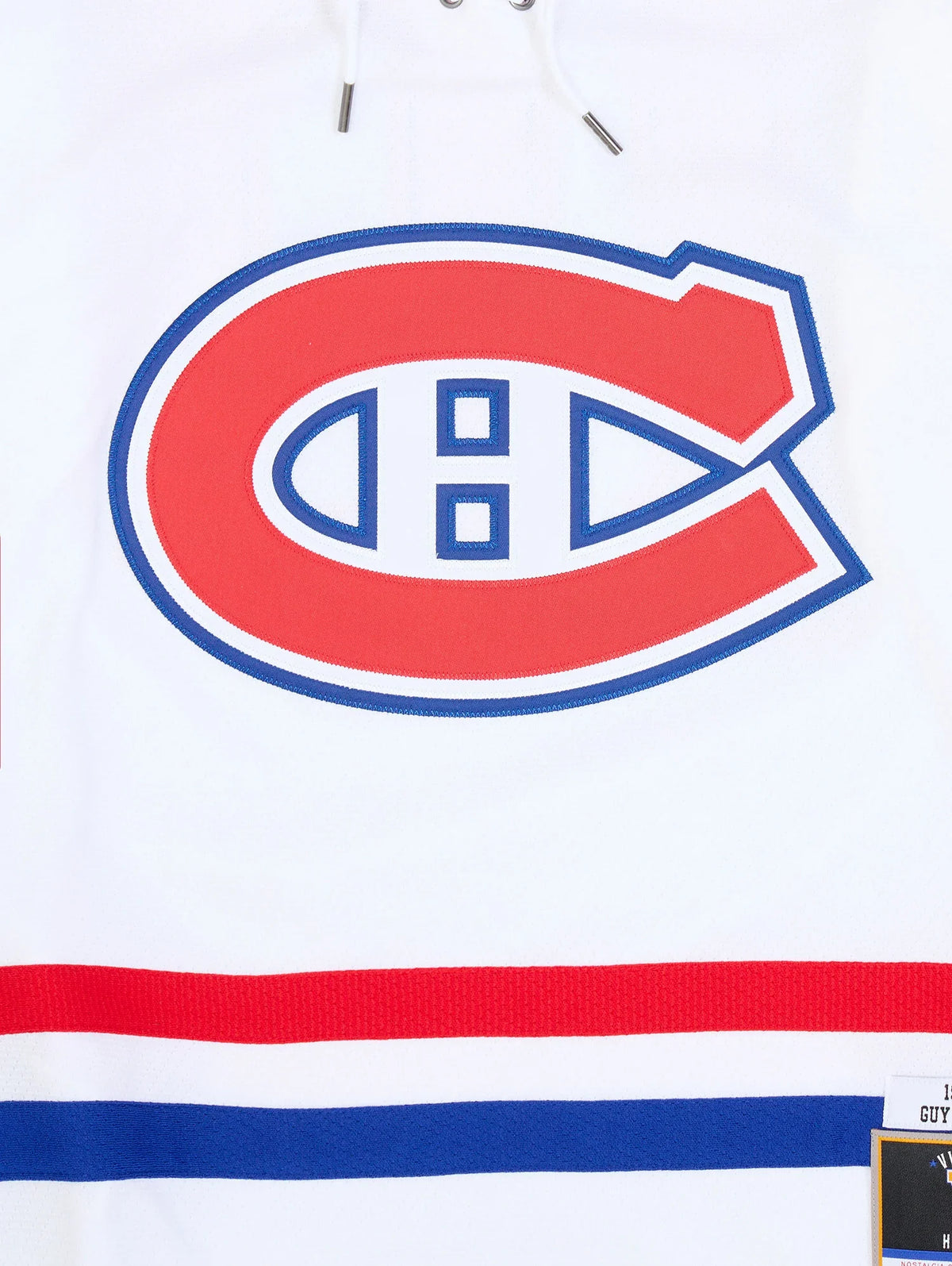 Guy Lafleur Montreal Canadiens NHL Mitchell & Ness Men White 1971 Power Play Authentic Jersey product image 3, provided for