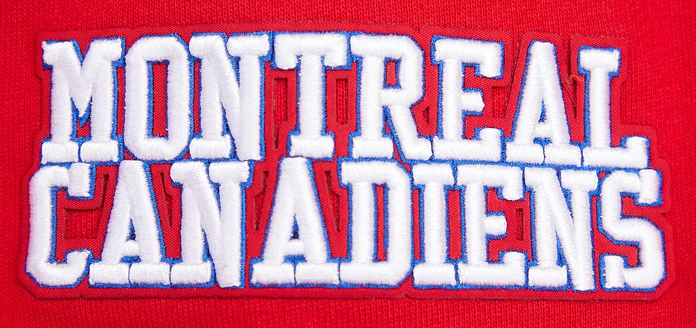 Montreal Canadiens NHL Pro Standard Men Red Retro Classic Pullover Hoodie product image 5, provided for visual reference and