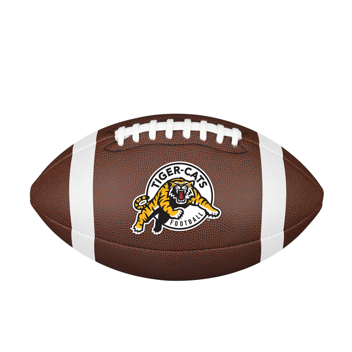 Hamilton Tiger-Cats CFL Wilson Backyard Legend Football product image 1, provided for visual reference and product detail