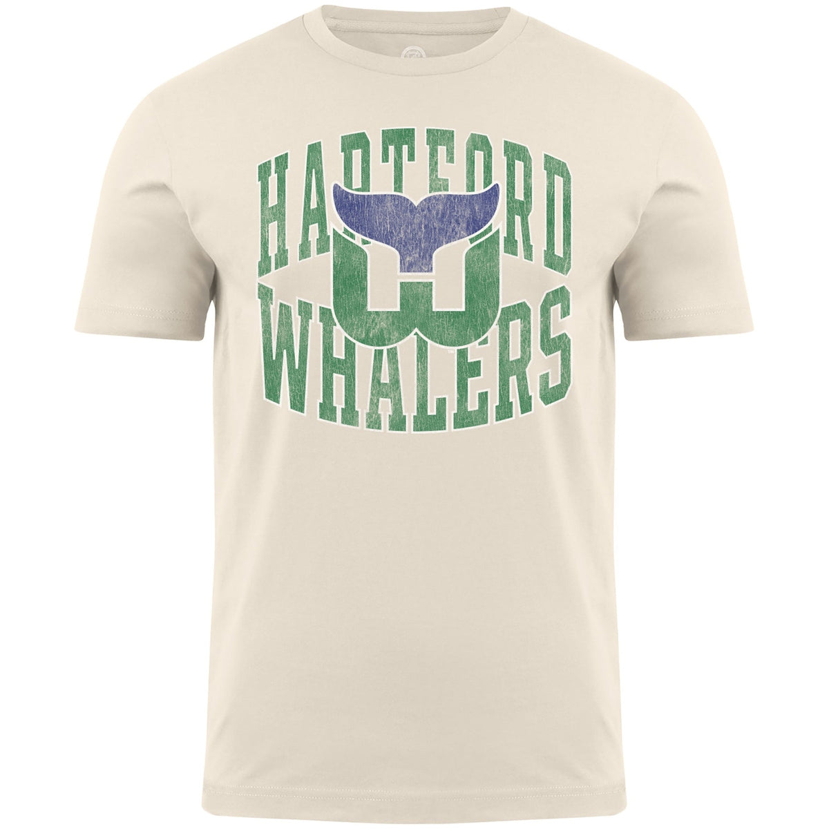 Hartford Whalers NHL Bulletin Men Beige The Natural T-Shirt product image 1, provided for visual reference and product
