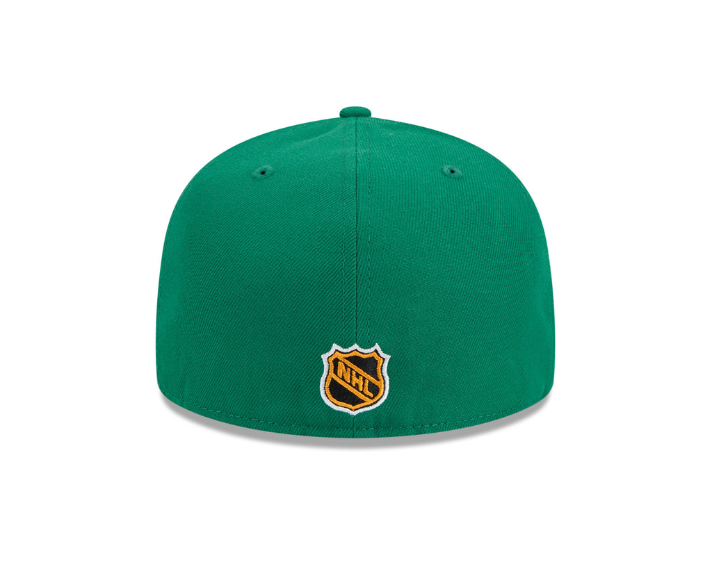 Hartford Whalers NHL New Era Men Green 59Fifty Core Fitted Hat product image 2, provided for visual reference and product
