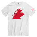 Hockey Canada Hockey IIHF 47 Brand Men White 1976 Logo Imprint Fan T-Shirt product image 1, provided for visual reference