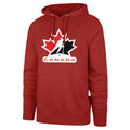 Hockey Canada IIHF 47 Brand Men Red Imprint Headline Hoodie product image 1, provided for visual reference and product