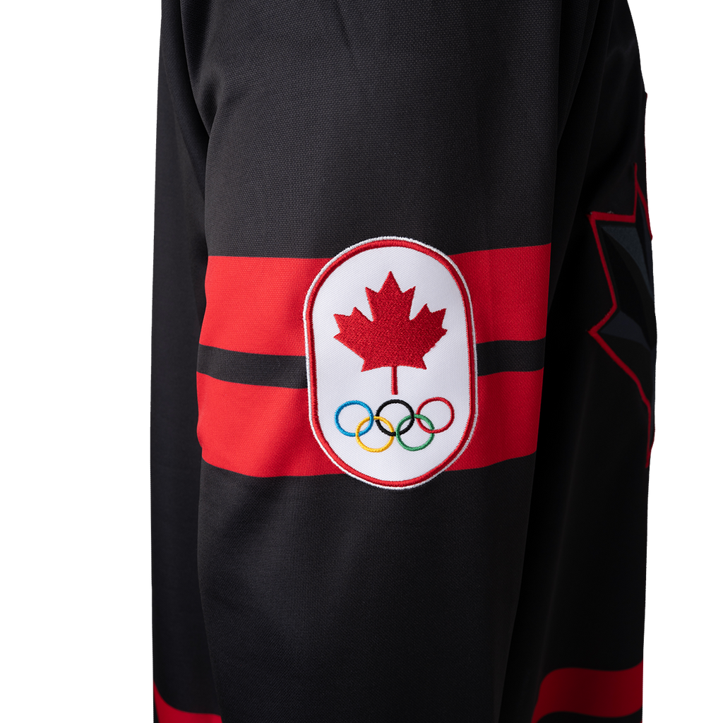 Hockey Canada IIHF Bauer Men Black 2026 Replica Jersey product image 6, provided for visual reference and product detail