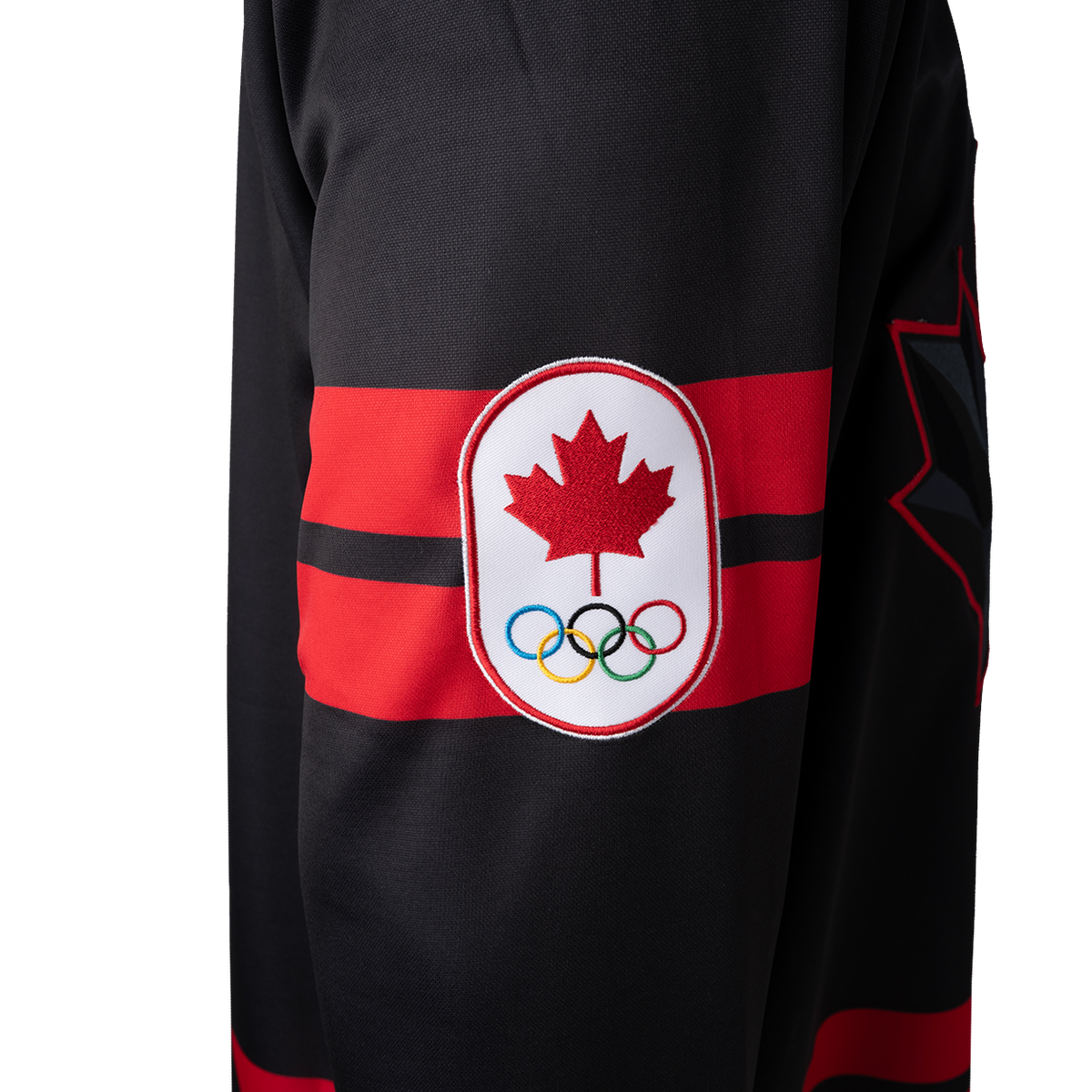Hockey Canada IIHF Bauer Men Black 2026 Replica Jersey product image 6, provided for visual reference and product detail