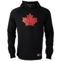Hockey Canada IIHF Bauer Men Black Performance Pullover Hoodie product image 1, provided for visual reference and product