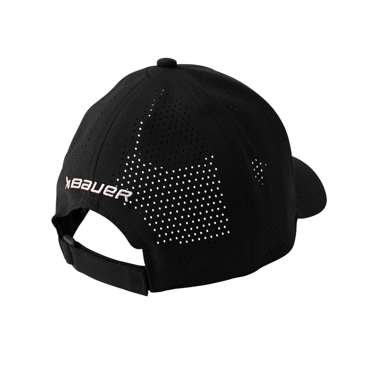 Hockey Canada IIHF Bauer Men Black Performance Adjustable Hat product image 2, provided for visual reference and product